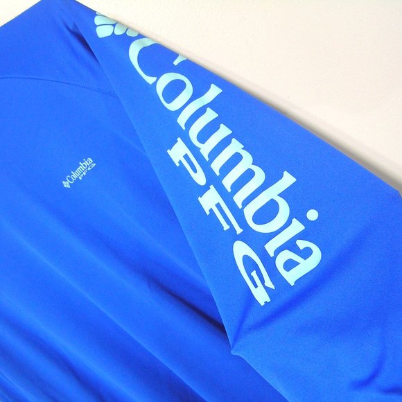 COLUMBIA FISHING SHIRT SIZE XL PFG OMNI SHADE - Picture 4 of 6